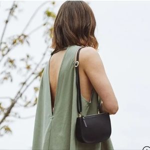 Lo & Sons The Waverley 2 Convertible Crossbody Bag- Black RETAIL $210!